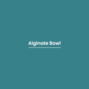 Alginate Bowl